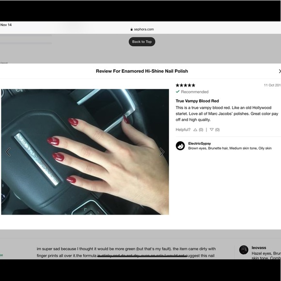 SOLD Marc Jacobs Red - Picture 4 of 5